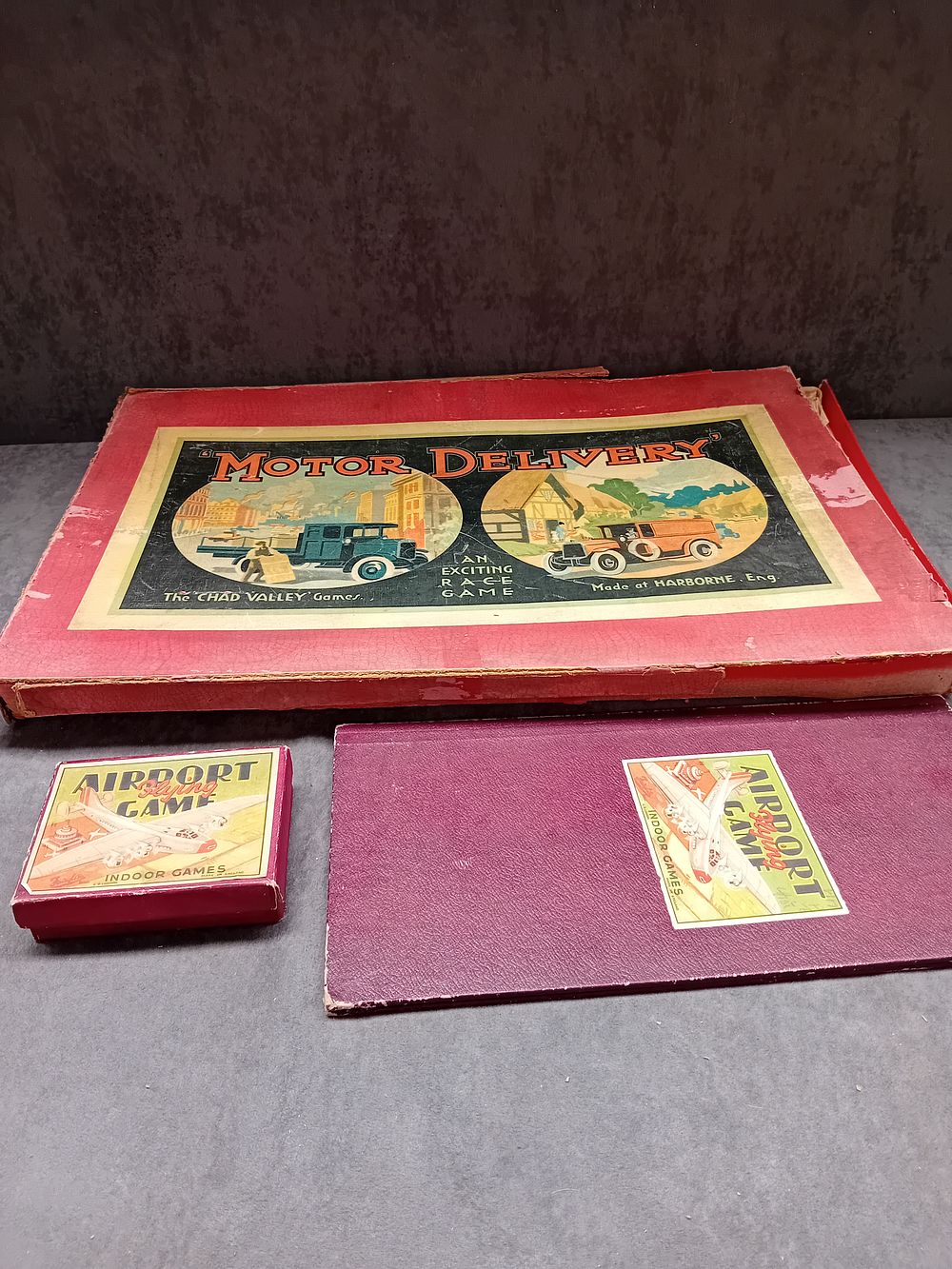 Lot 418: Lot of 2 Board games 1 Airport Flying...