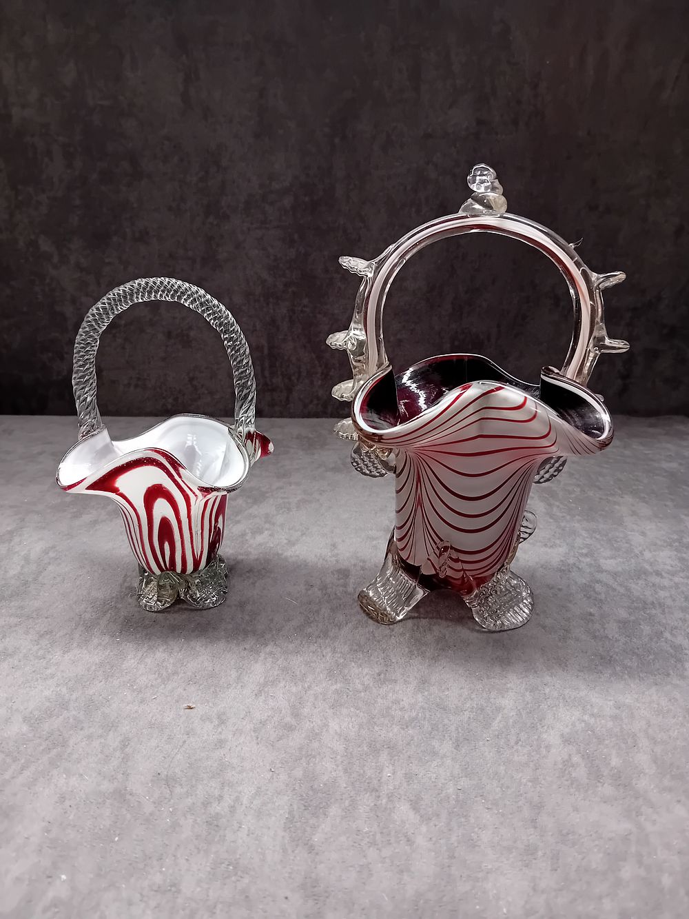 Lot 244: Mixed lot of 2 End of Day Glass...