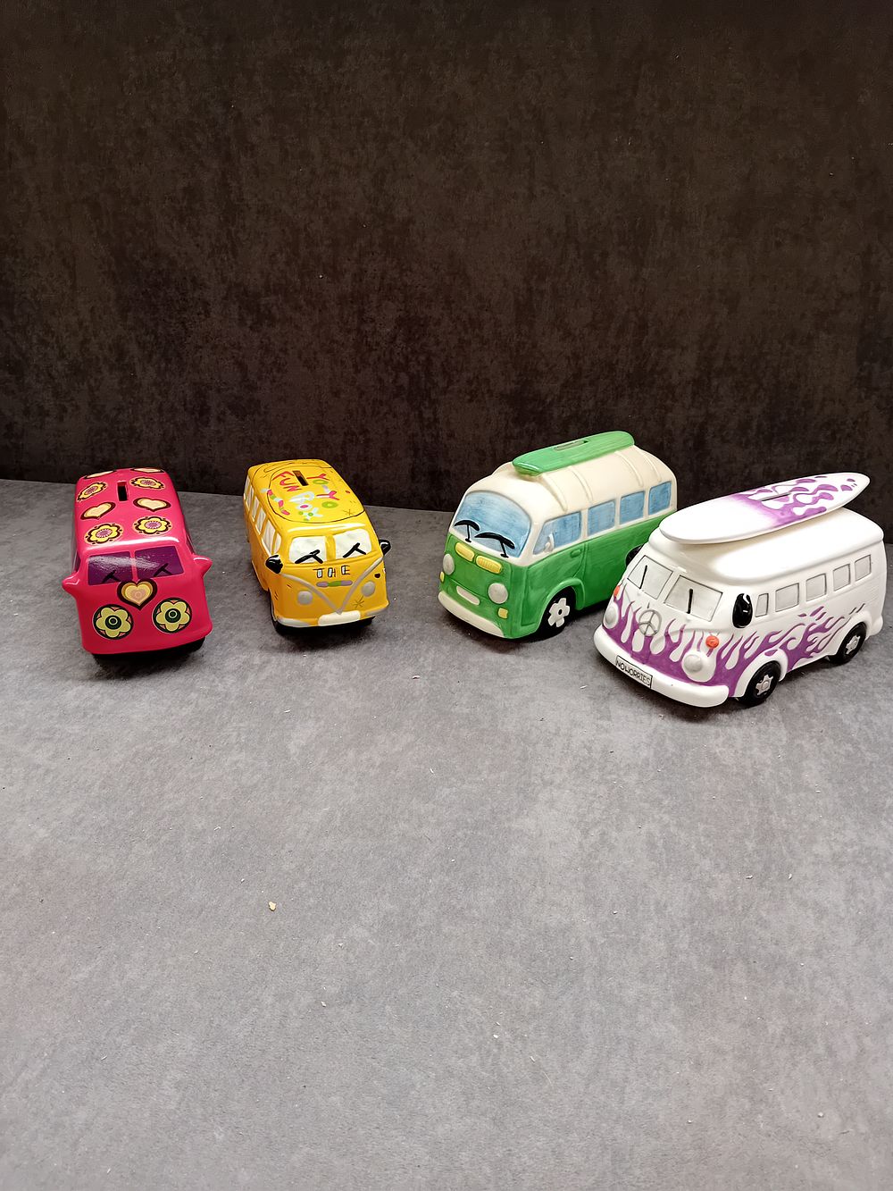 Lot 271: Mixed lot of novelty Camper Van Money boxes...