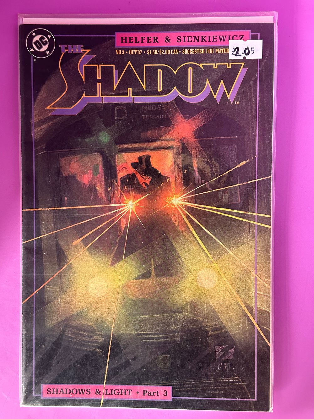 Lot 185: DC Comics the shadow and light part 3...
