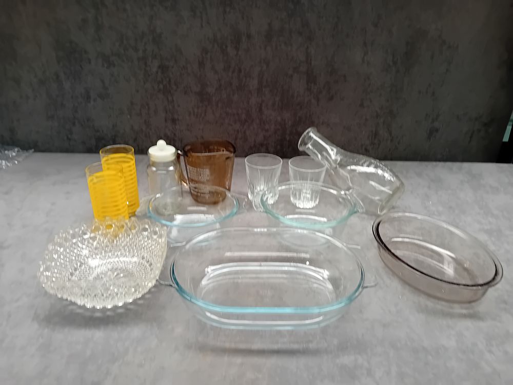 Lot 408: Large mixed lot of glassware as pictured
