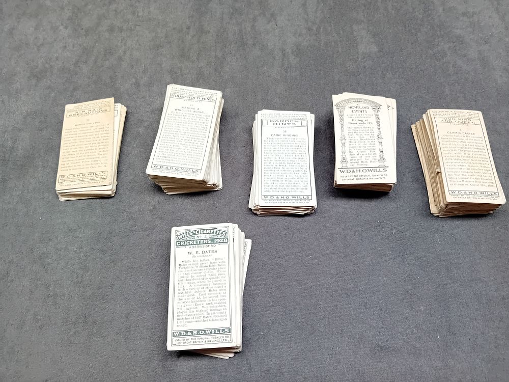 Lot 401: Mixed lot containing W.D & H.O Wills Cigarette...