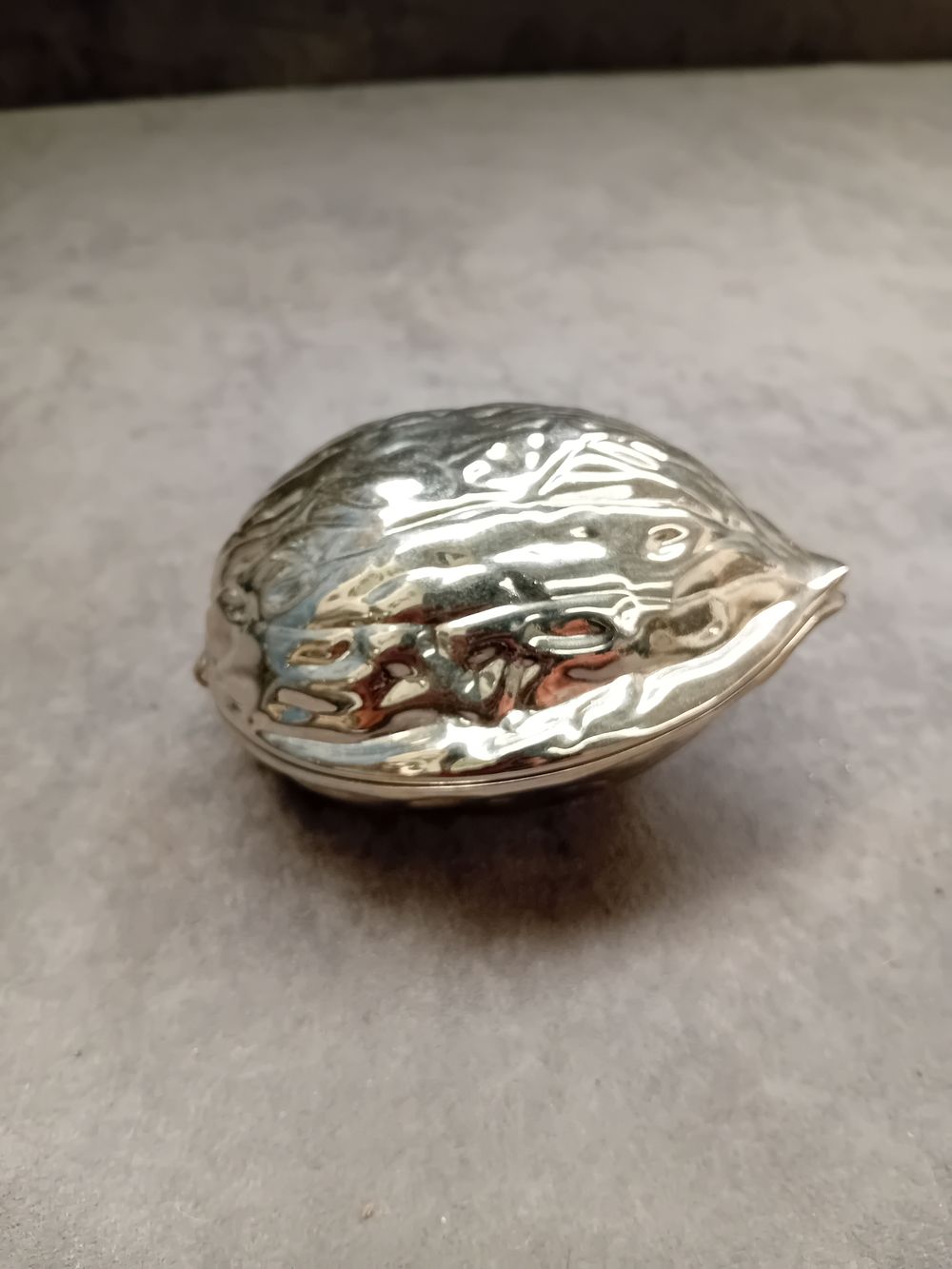 Lot 560: A Vintage 1950s Silver Plated Nut Cracker in...