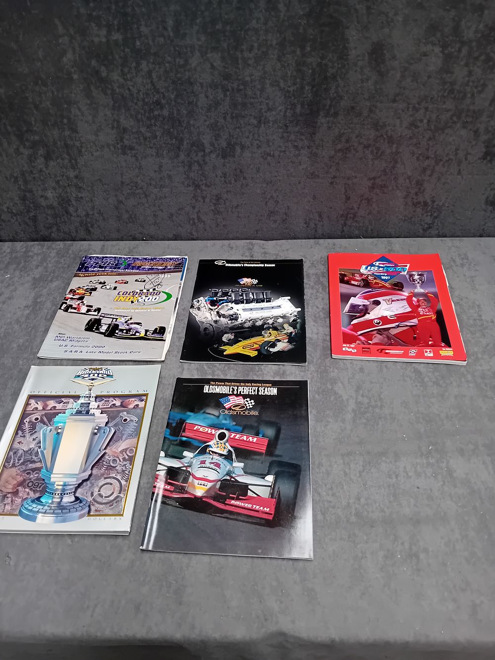 Lot 592: Mixed Lot of American motor sport programs. 
