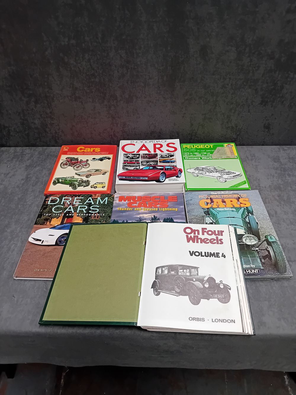 Lot 594: Huge Mixed lot of Car related books and...