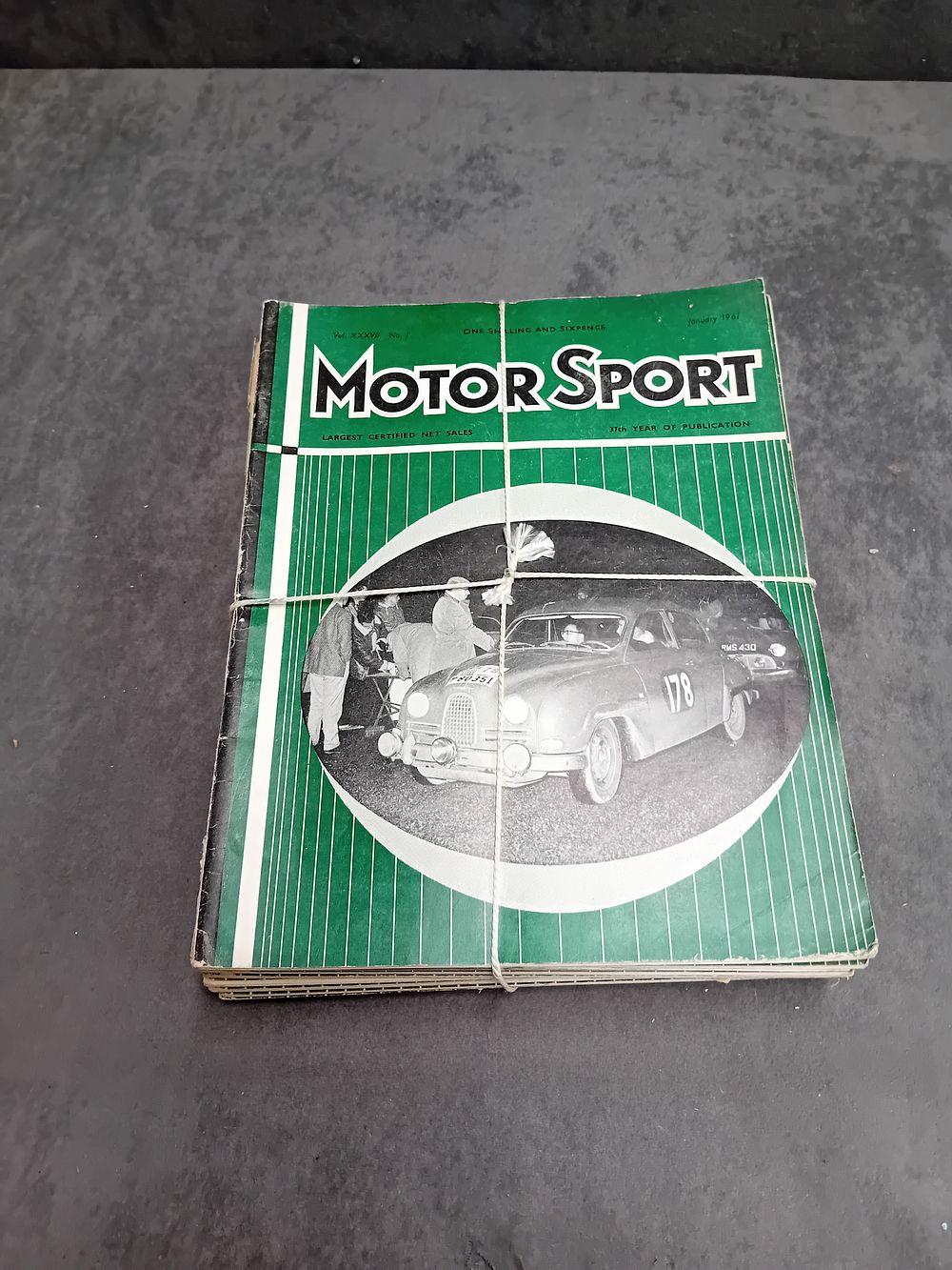 Lot 596: 11 issues of Motor Sport year 1961 