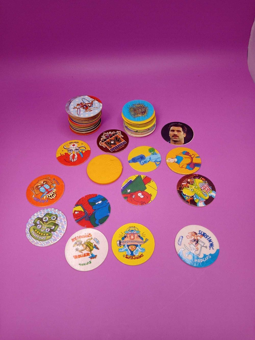Lot 256: Large collection of vintage POG as pictured