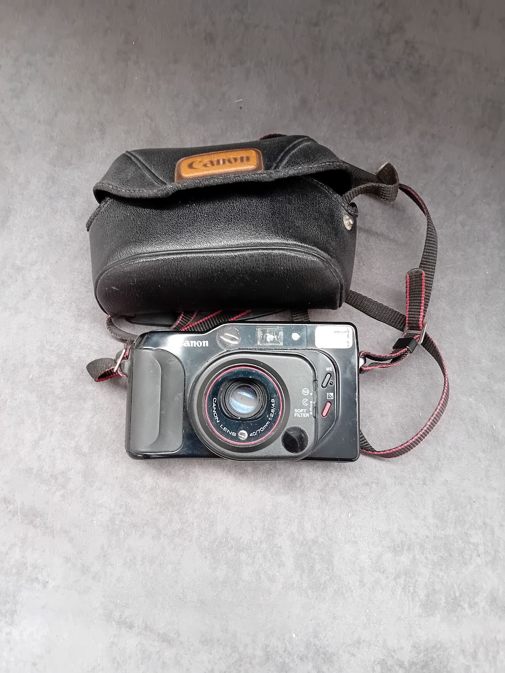 Lot 634: CANON AUTOBOY TELE SURE SHOT TELE, CANON LENS...