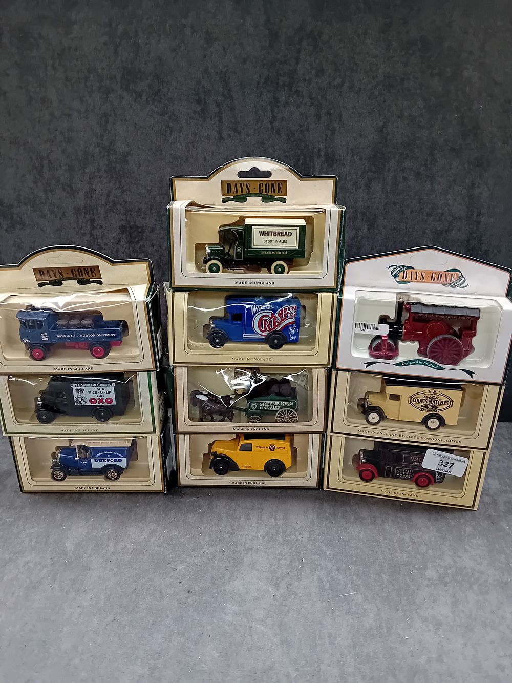 Lot 159: A Collection of 10 Lledo 'Days Gone' Commemorative Die-Cast Model Vehicles