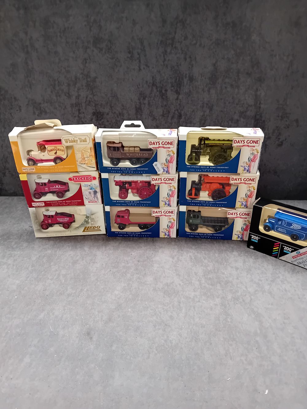 Lot 166: A Collection of 10 Lledo Days Gone Die-Cast Models