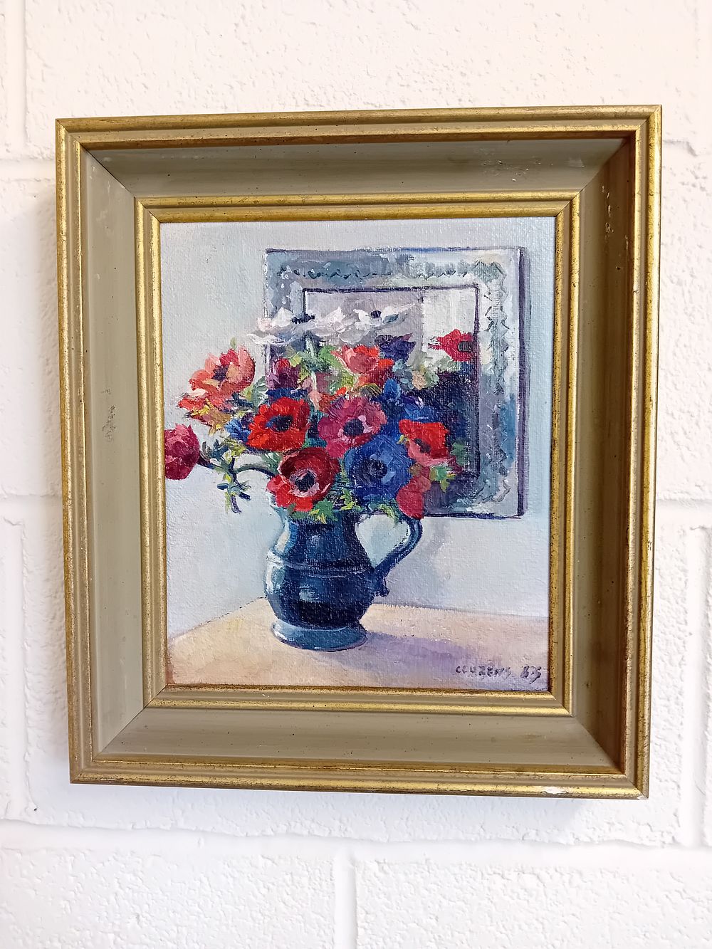 Lot 443: Signed COUZENS (1983) Post-Impressionist Still Life Oil Painting
