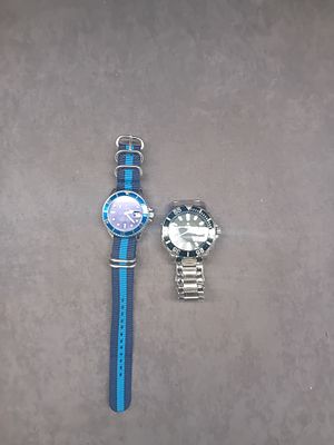 A Pair of gentleman's watches. Royal London Stainless Steel 40148-04. Tevise Automatic T801