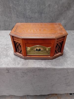 Steepletone record player as pictured