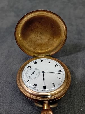 A Beautiful Vintage American Waltham Watch Company Gold Filled Pocket Watch with LAB engraved 
