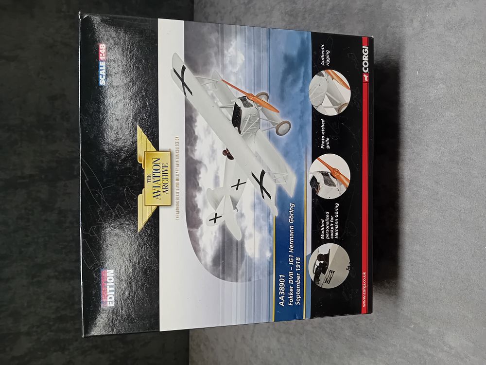 Lot 54: Corgi The Aviation Archive Limited Edition Fokker DVII...