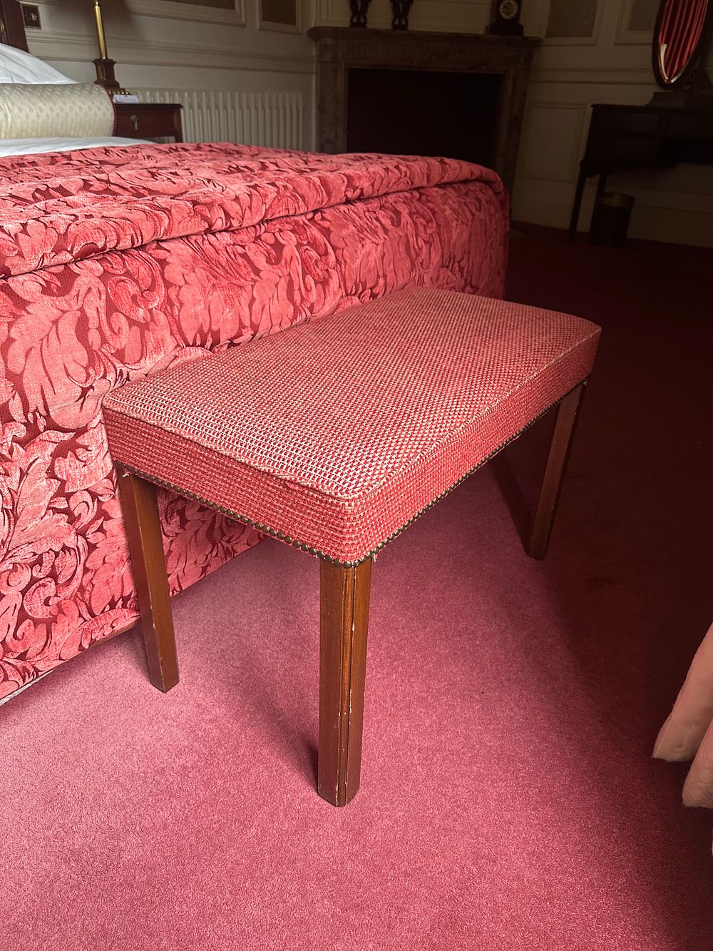 Lot 1007: An 18th Century Directoire Mahogany Stool