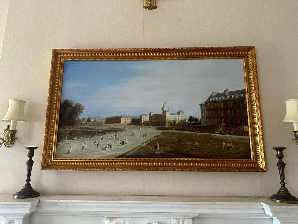 Lot 1065: After Giovanni Antonio Canal, called Canaletto (Italian, 1697-1768), A View of the Horse Guards from St. James's Park