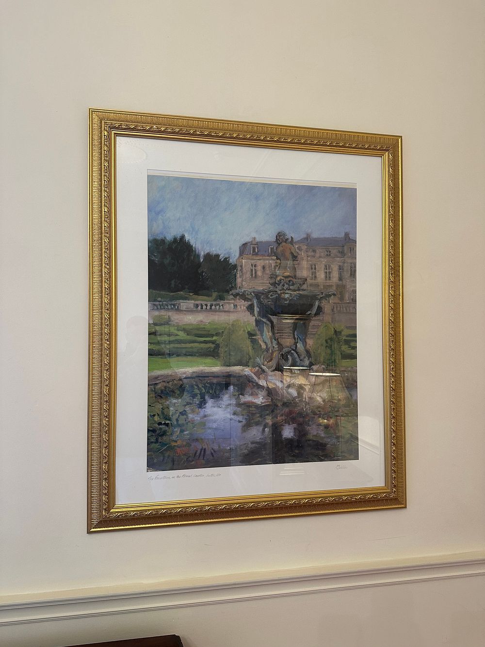 Lot 1089: Gaston De La Touche, 'Jet d'eau aux Tuileries,' Giclée Print