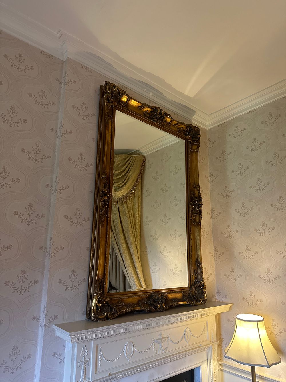 Lot 1111: A 19th Century Louis XVI Style Giltwood Wall Mirror, 120 cm x 175 cm