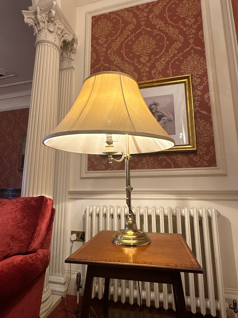 Lot 1130: A Stiffel Brass Table Lamp