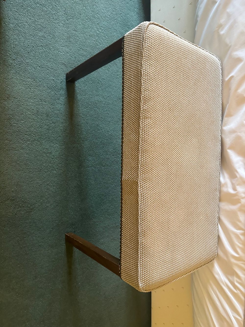 Lot 1455: A Mid-Century Mobler PBJ Danish Modern Teak Ottoman or Bench