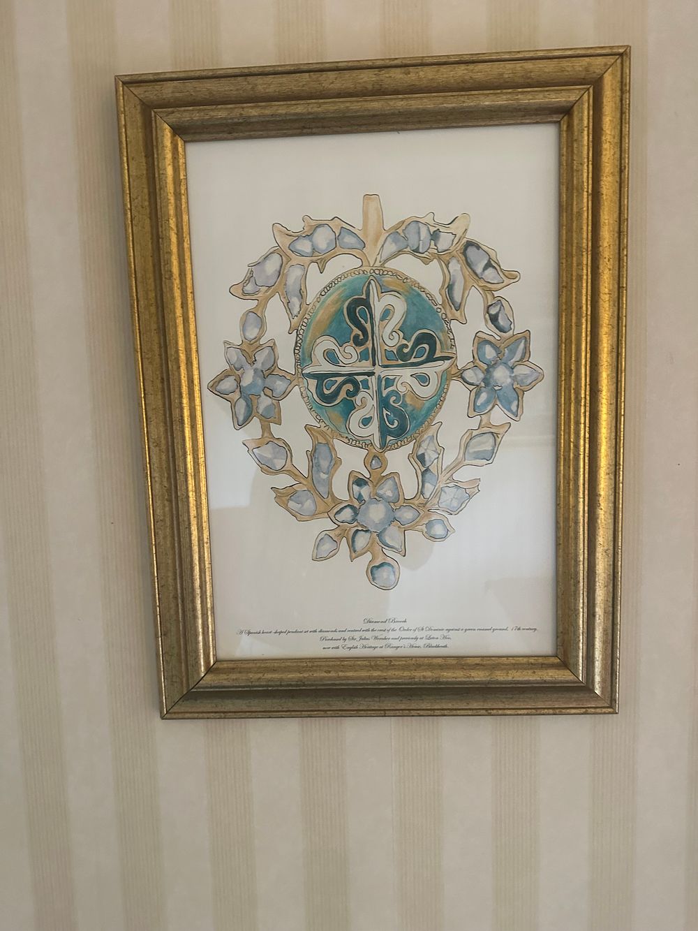Lot 1462: Framed Decorative Print of the Stannard Pennant