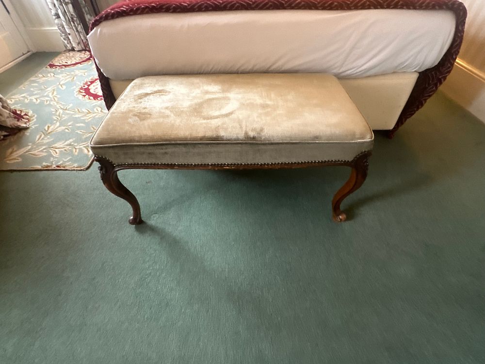 Lot 1465: A Late 19th/Early 20th Century Rococo Revival Upholstered Bench
