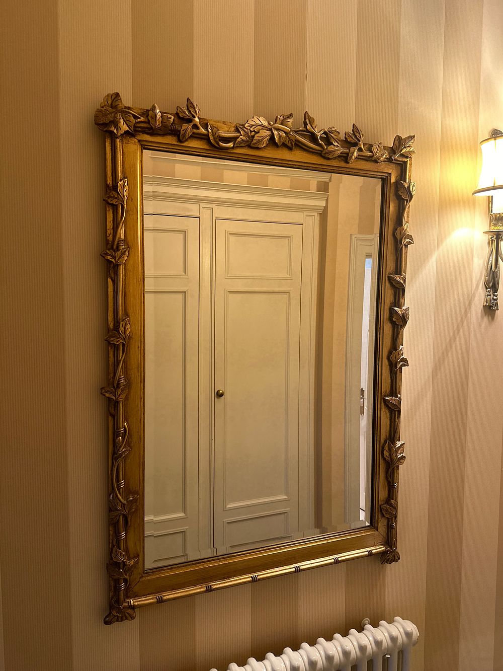 Lot 1567: A Rococo Revival Giltwood or Gilt-Composition Wall Mirror