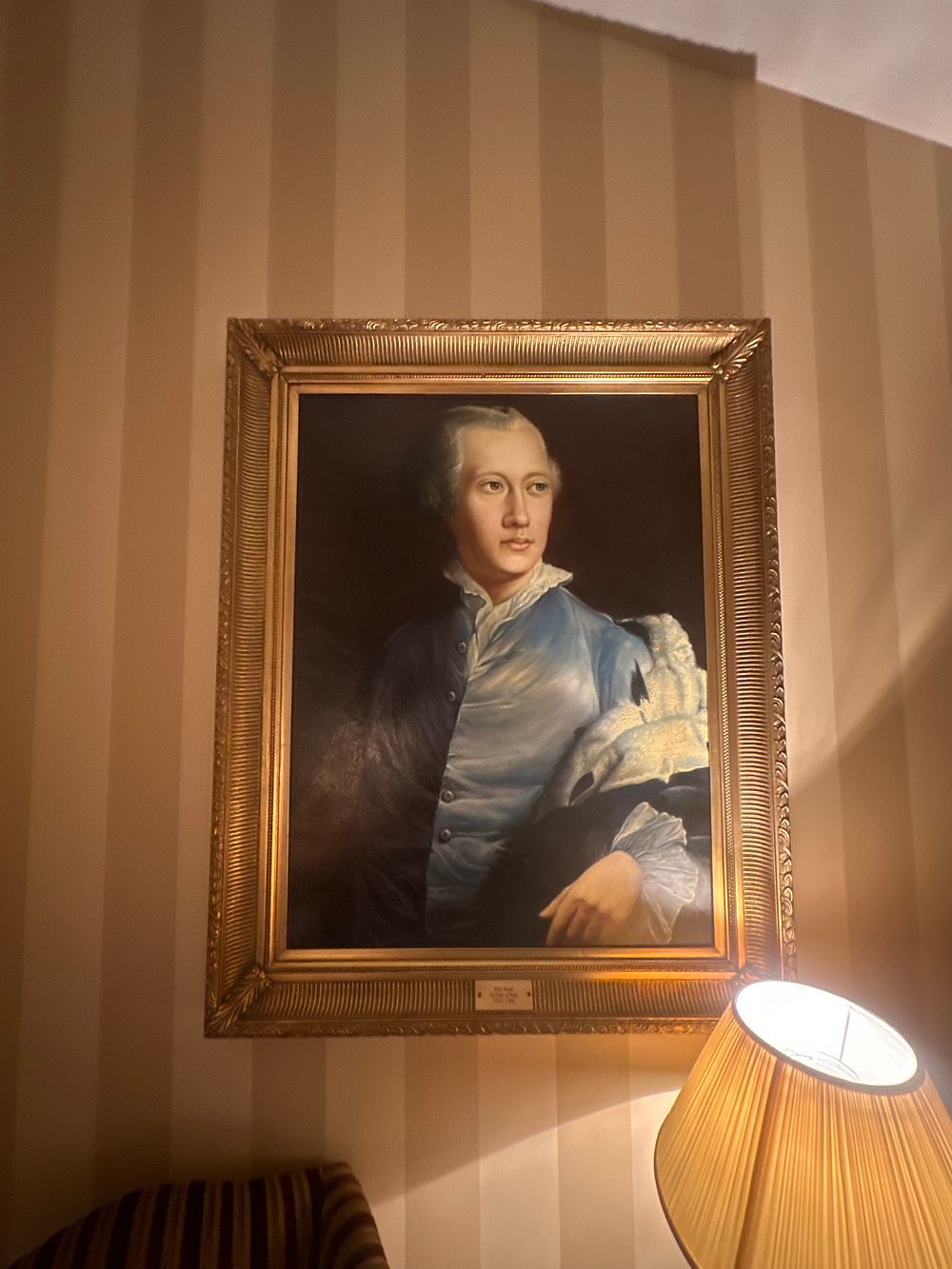 Lot 1571: 18th Century Portrait of John Stuart, 3rd Earl of Bute