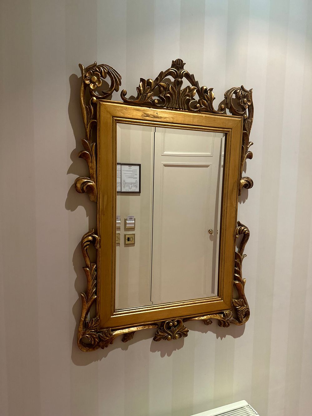 Lot 1604: A Gilt-Composite Rococo Revival Wall Mirror
