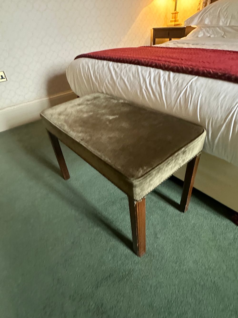 Lot 1667: A Waring & Gillow George VI Coronation Stool