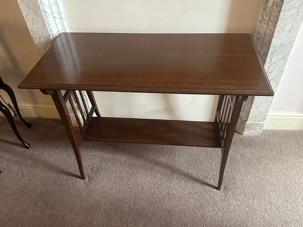 Lot 1723: A Pair of Arts and Crafts and Edwardian Occasional Tables