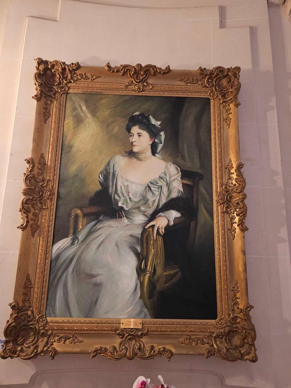 Lot 81: John Singer Sargent (American, 1856-1925), Portrait of Lady Alice Wernher (née Alice Sedgwick Mankiewicz)