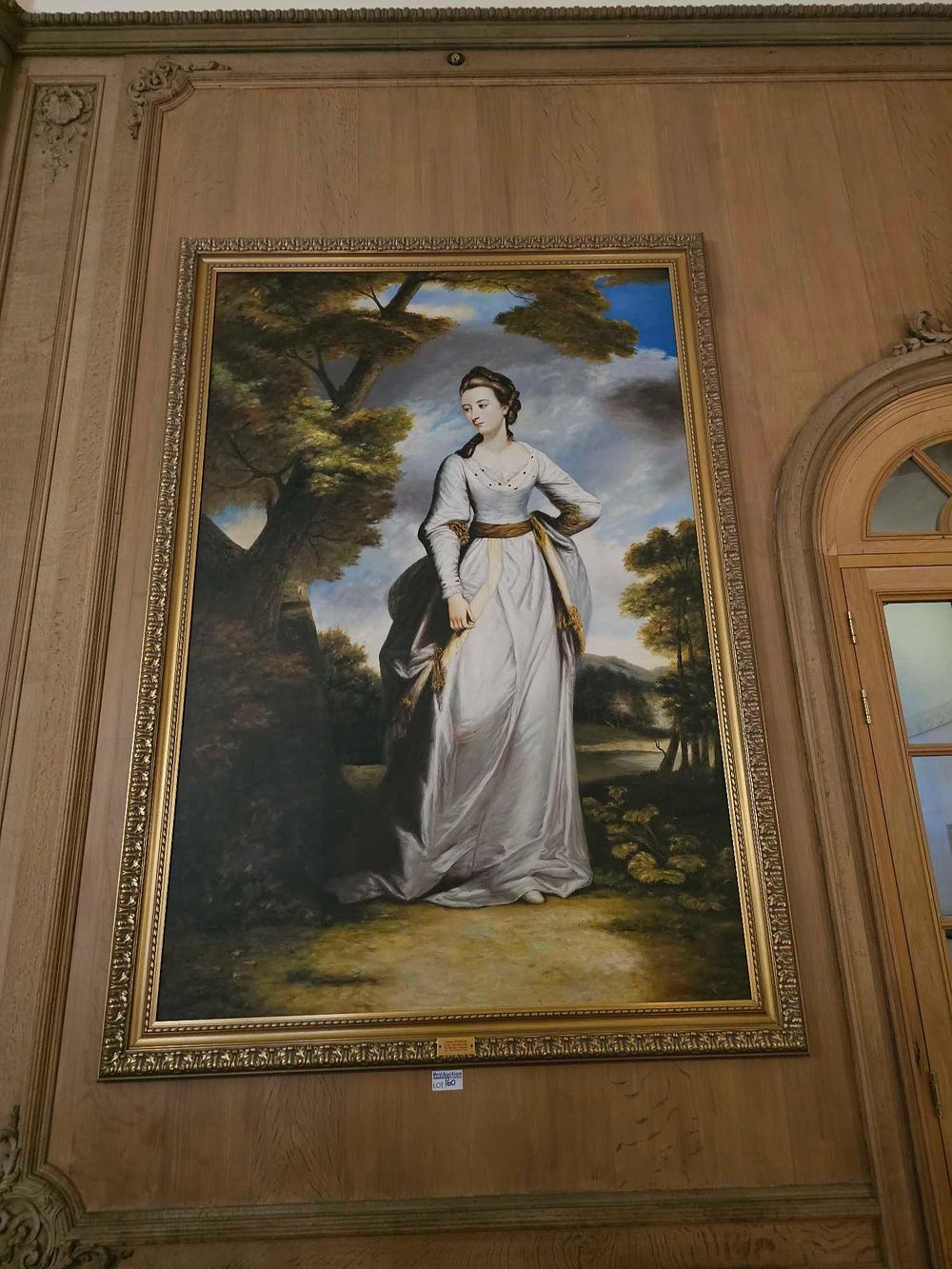 Lot 160: George Romney (British, 1734-1802), Portrait of Mrs. Thomas Scott Jackson