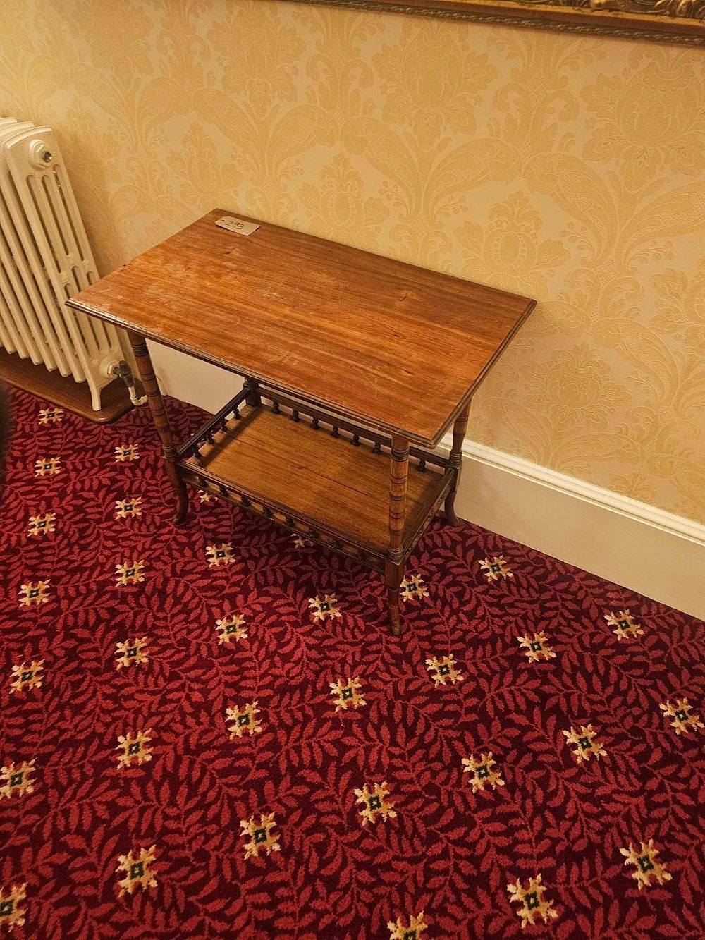 Lot 293: A Late 19th/Early 20th Century Aesthetic Movement Hardwood Occasional Table