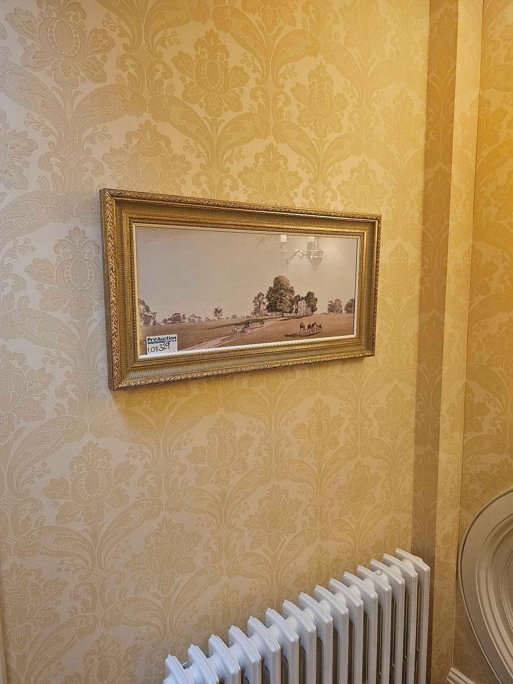Lot 329: Framed 19th/20th Century Landscape Print, Possibly After Harlow