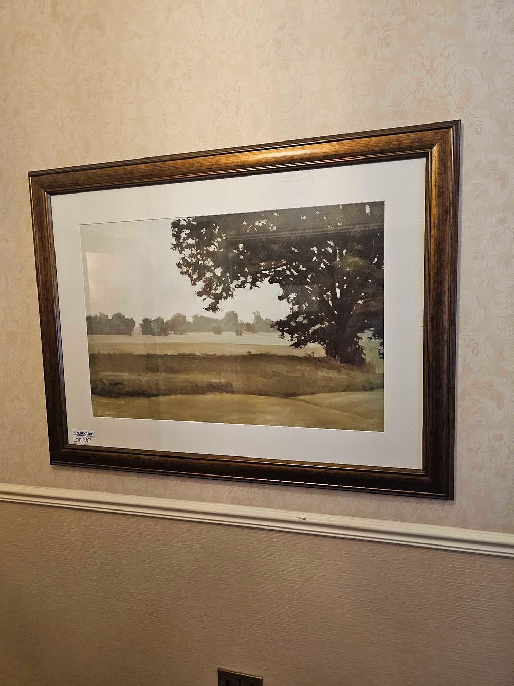 Lot 407: Megan Lightell, 'Summer Secret', Framed Print