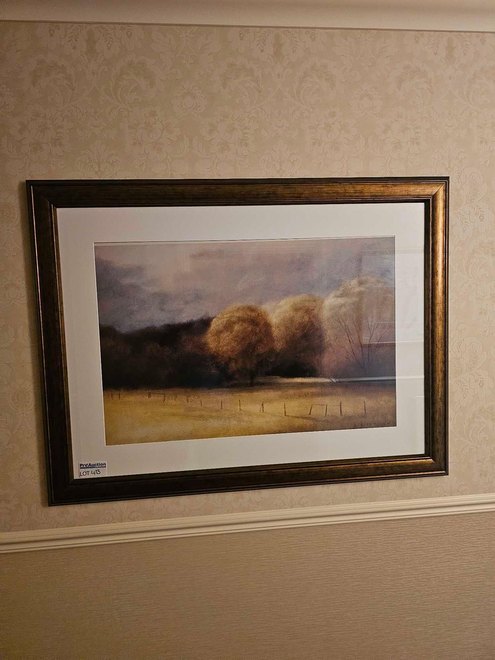 Lot 413: Robert Striffolino, Mellow Evening Glow, Print
