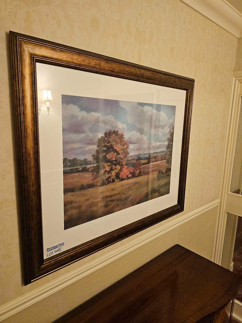 Lot 445: Framed Modern/Contemporary Landscape Print