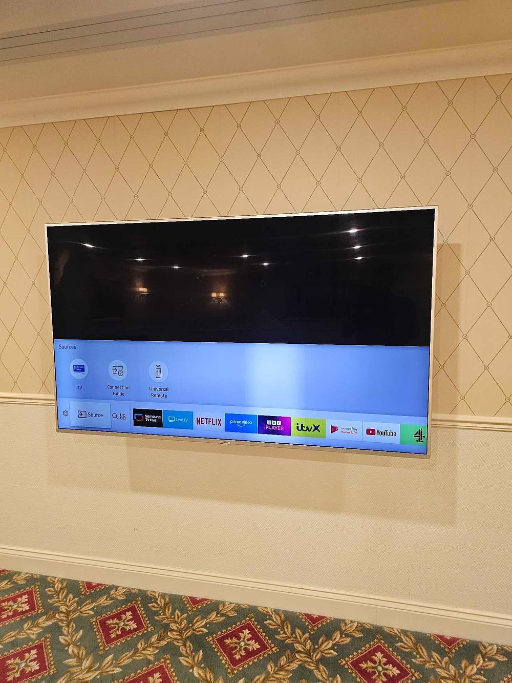 Lot 533: A Contemporary Samsung Smart Flat-Screen Television
