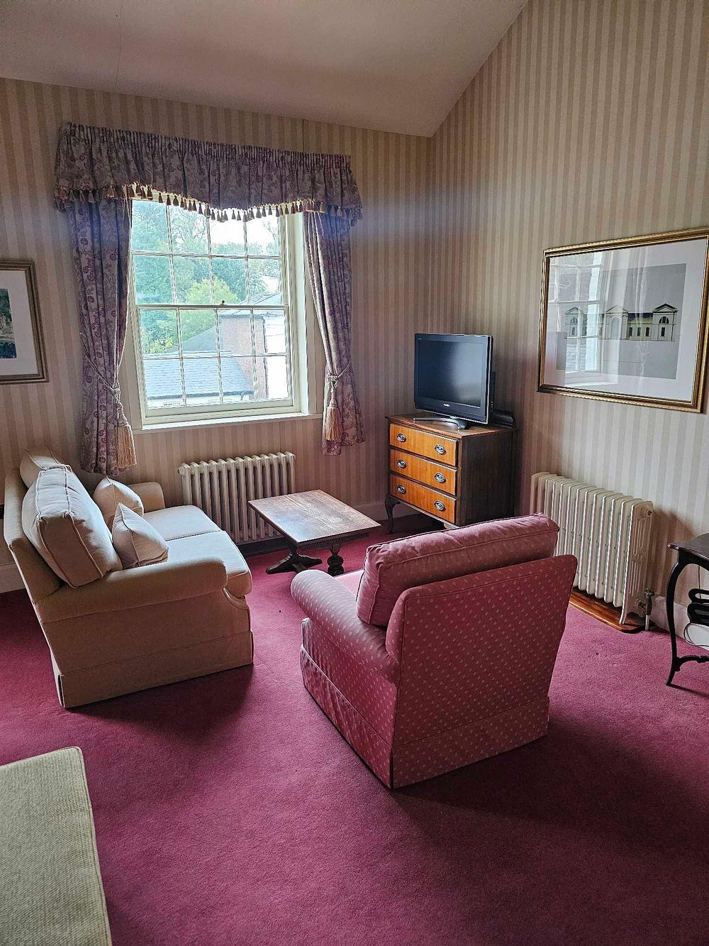 Lot 600: A Late 20th Century English Colefax and Fowler Armchair and a Collection of Domestic Furnishings