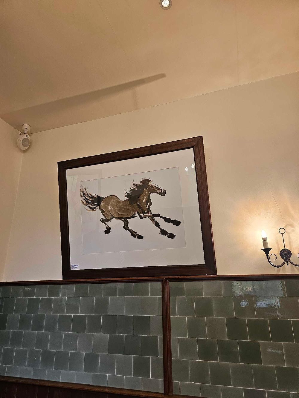Lot 679: Print After Xu Beihong, Chinese Galloping Horse