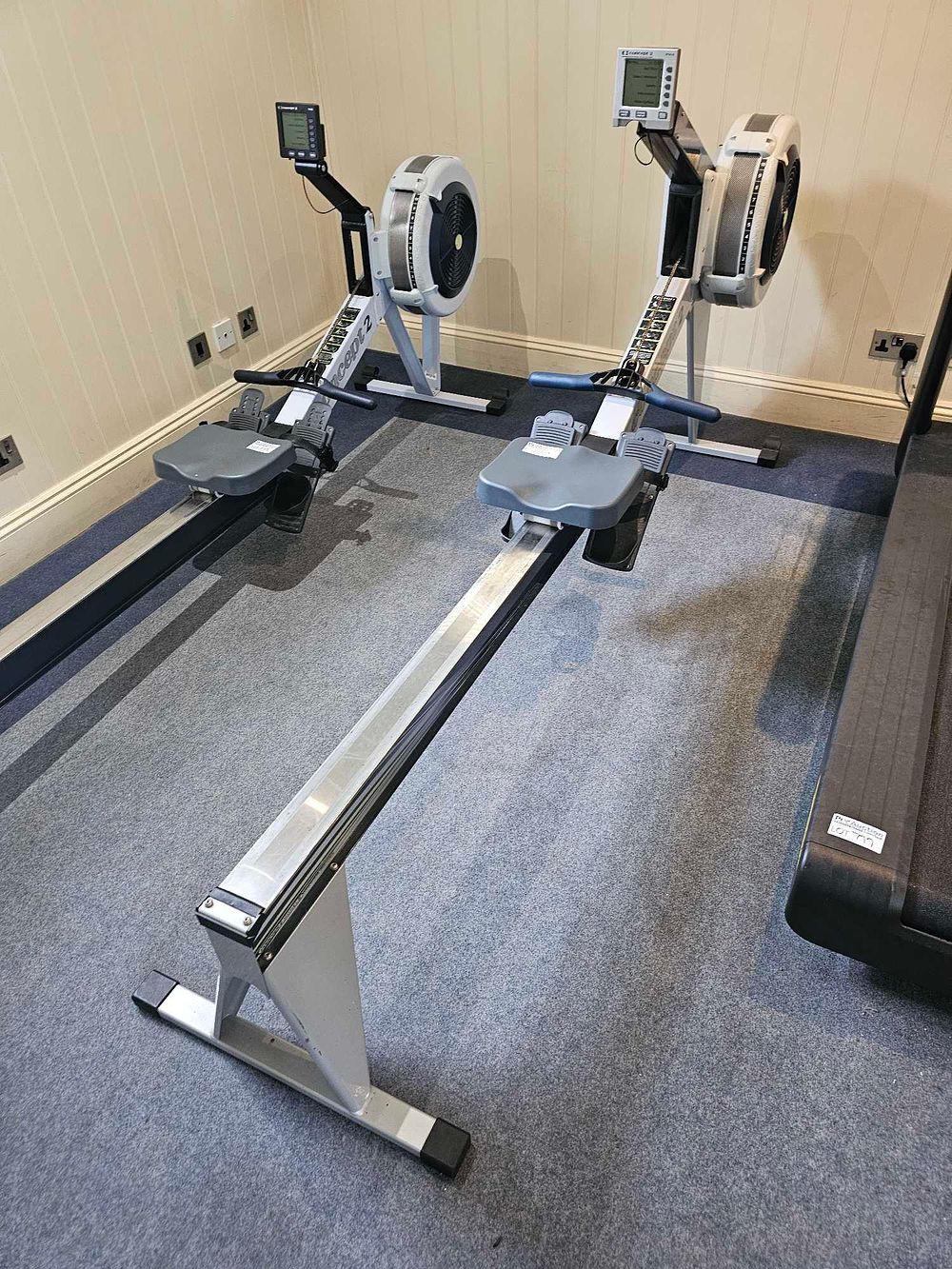 Lot 776: A Pair of Concept2 Model E Indoor Rowers with PM5 Monitors