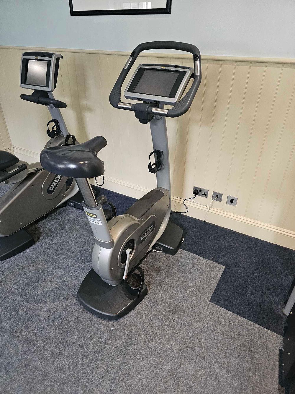 Lot 782: Technogym Excite Upright Exercise Bike