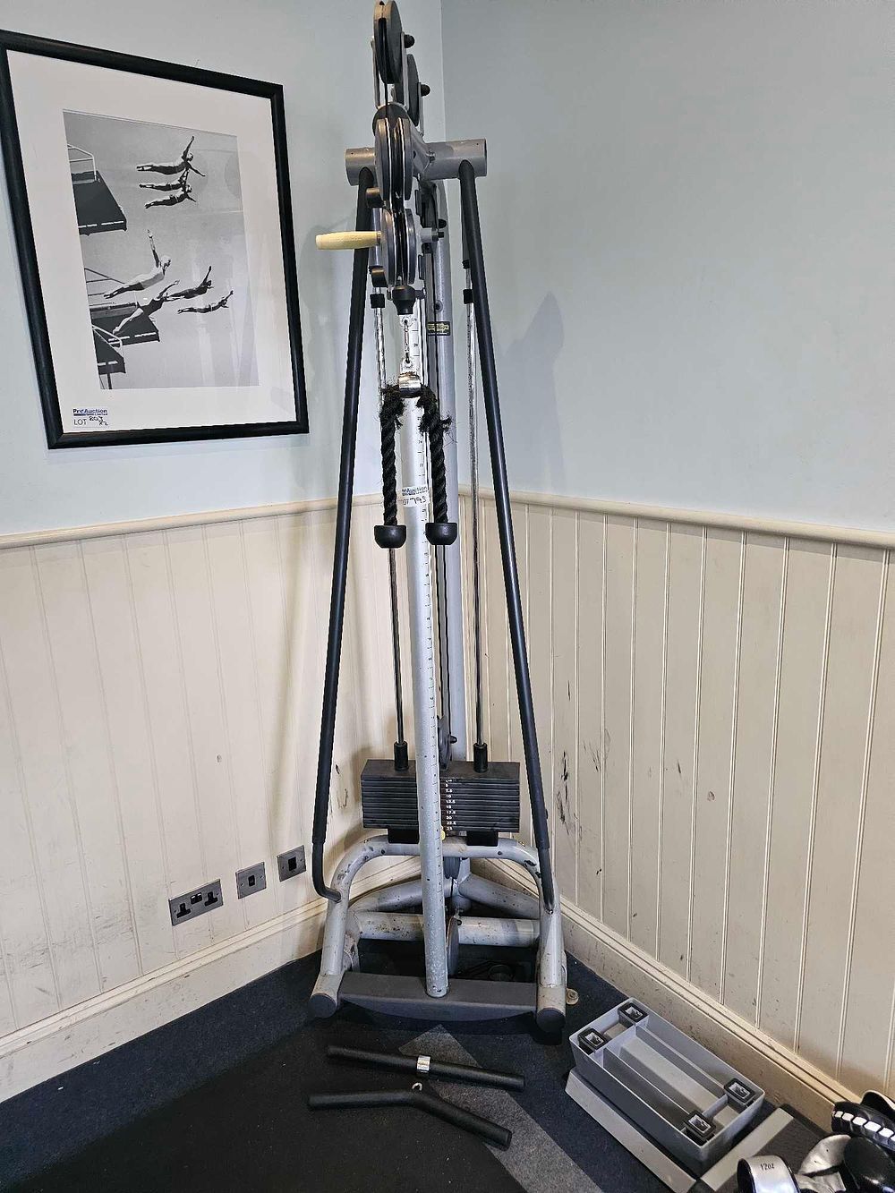 Lot 795: A Technogym Selection Ercolina Cable Pulley Fitness Machine