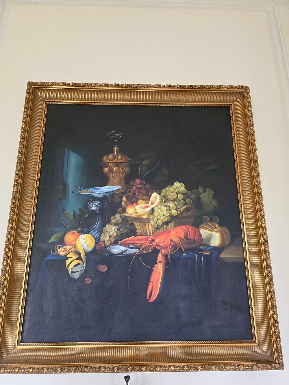 Lot 2042: Pieter De Ring (After), Still Life with Golden Goblet