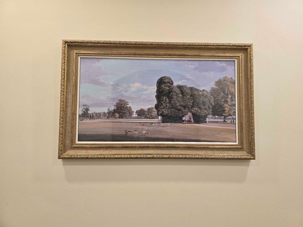 Lot 2135: Framed Print After John Constable, 'Wivenhoe Park, Essex'