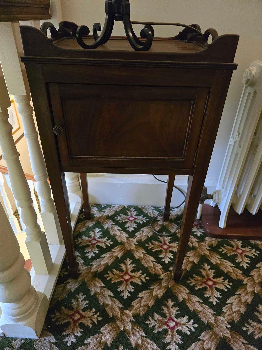 Lot 2195: Early 20th Century Hardwood Smoking Stand