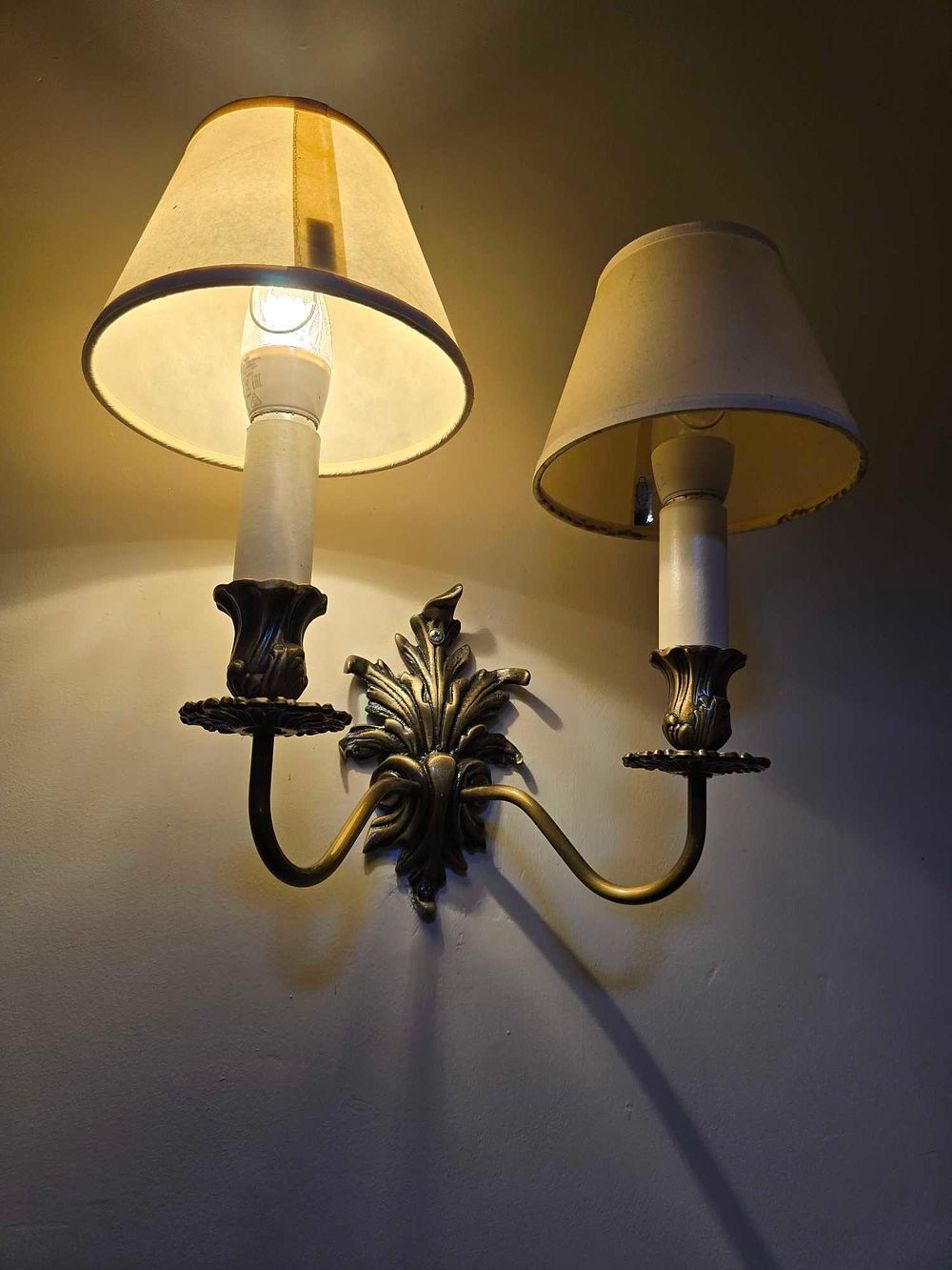 Lot 2204: A Traditional Revival Double-Arm Wall Sconce