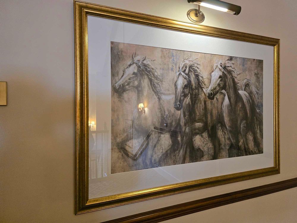 Lot 2210: A Framed Print Titled 'Desert Kings' by Karen Dupre